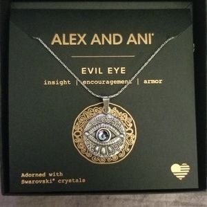 Alex and Ani Evil Eye Necklace